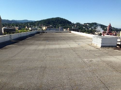 Pre-Construction Upper Roof, South