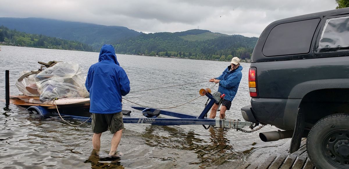 Lake Samish Cleanup