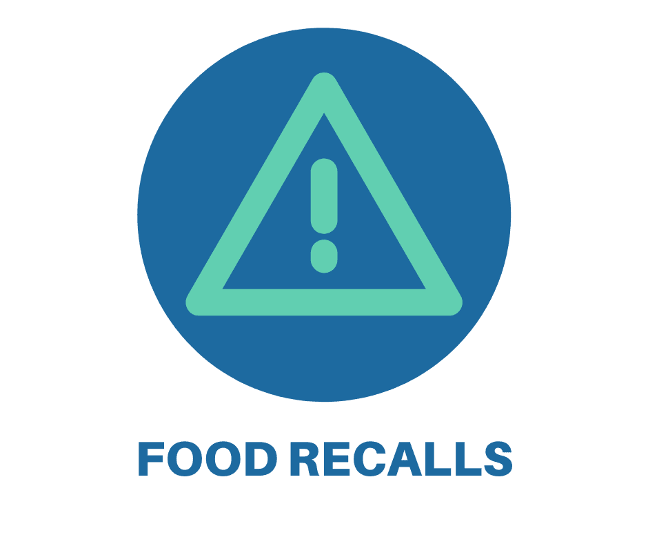 Food Recalls page graphic link